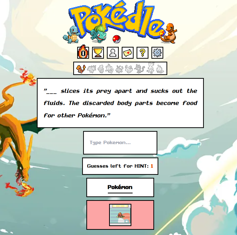 pokedle description mode step 2